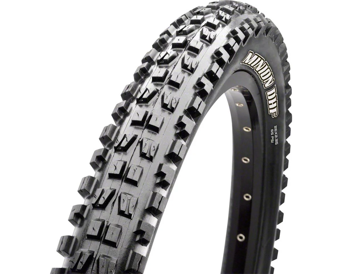 Maxxis Minion DHF Tubeless Mountain Tire (Black) (26") (2.5") (Dual/EXO)